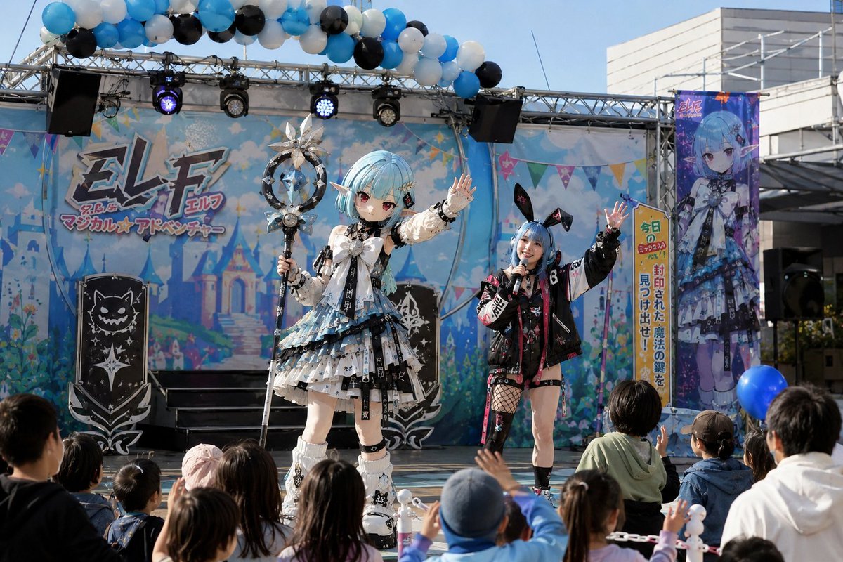 Realistic Japanese Character Show Photography example 2