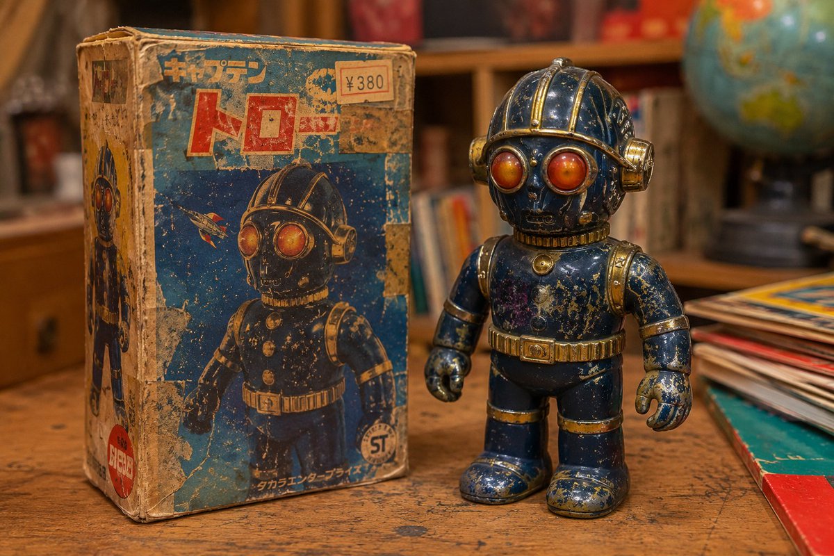E-commerce Main Image - Vintage 1970s Japanese Soft Vinyl Toy - Image 1
