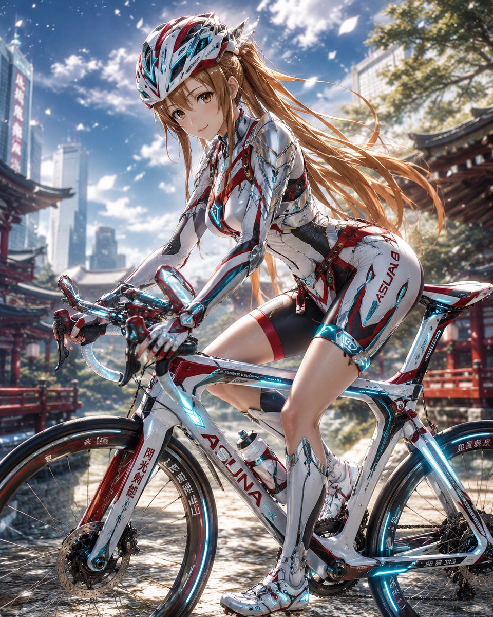 Premium Anime Bicycle Gear Design example 3