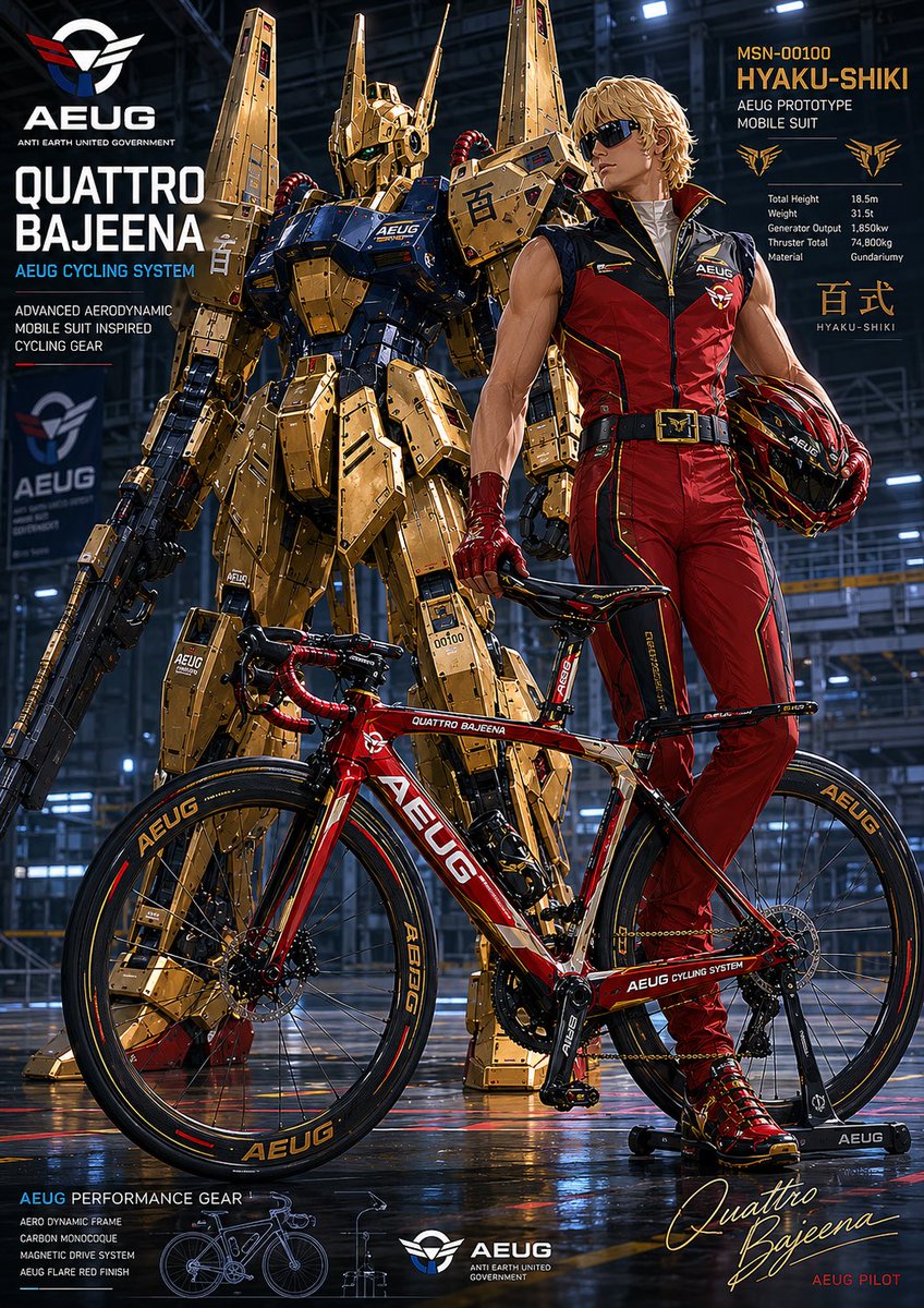 Premium Anime Bicycle Gear Design example 4