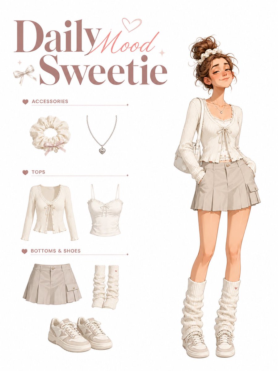 American Sweetheart Outfit Sheet example 2