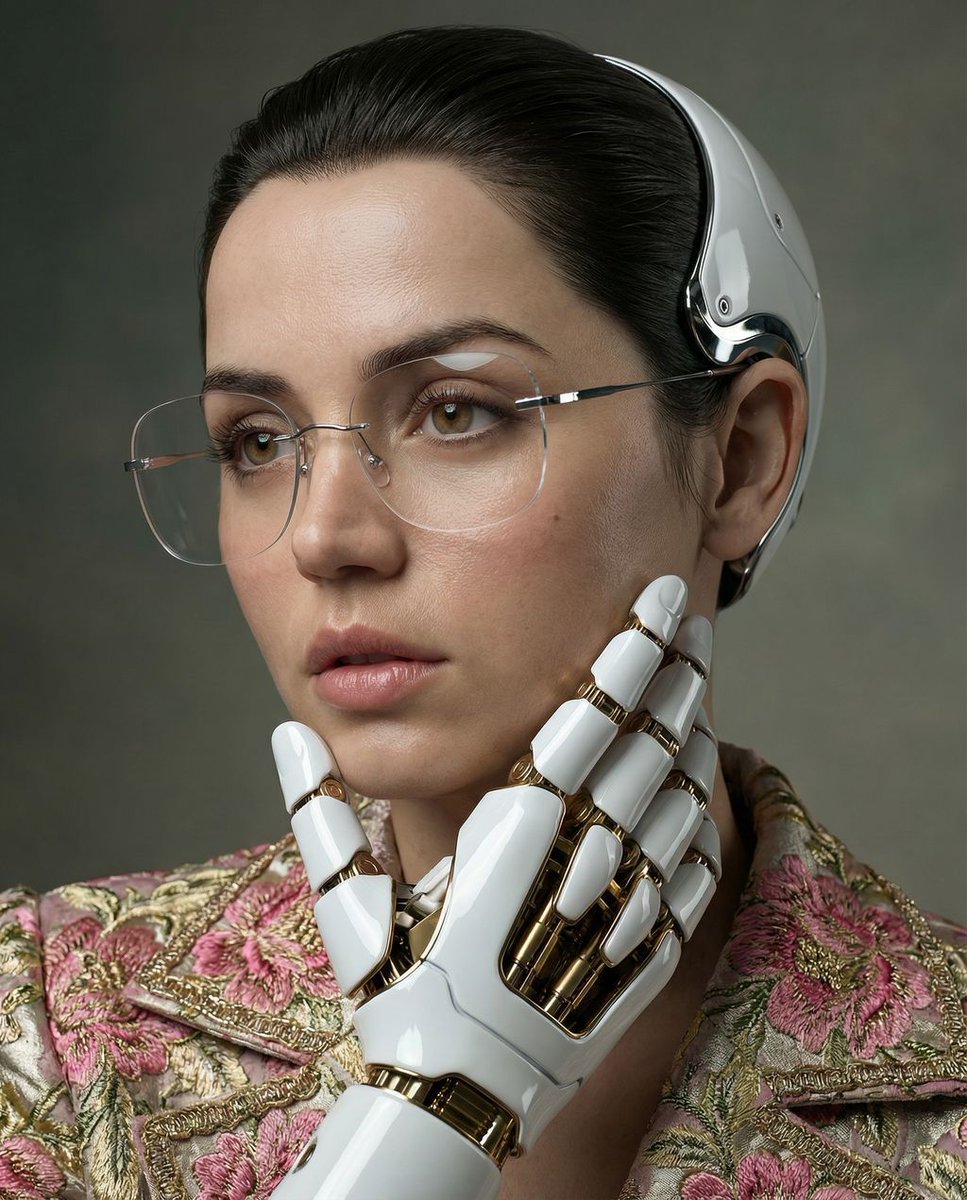 AI-промпт: Cyber Renaissance Cyborg Aristocrat