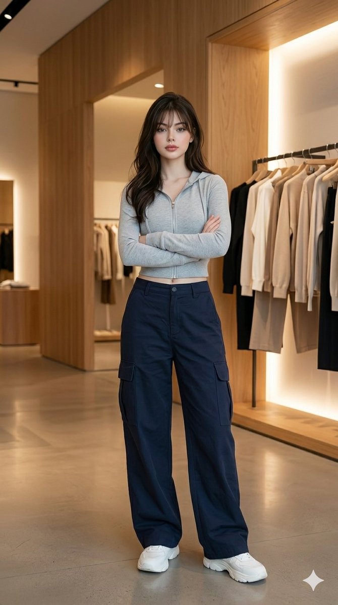E-commerce Main Image - Minimalist Store Fashion Portrait - Image 1