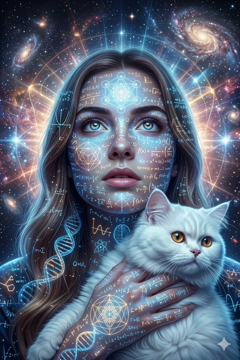 Sample output image for Cosmic Science Visualization Portrait