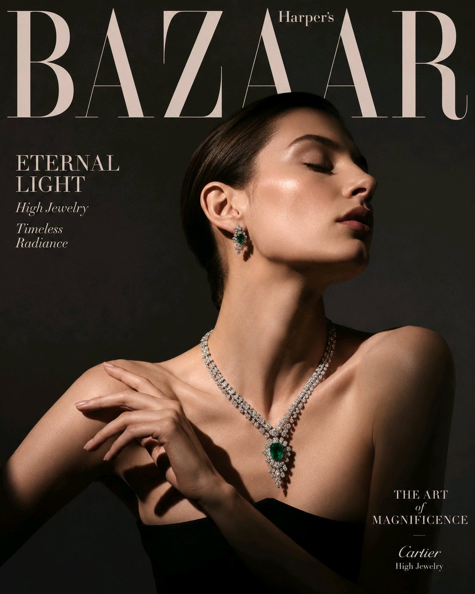 High-End Fashion Magazine Cover example 2