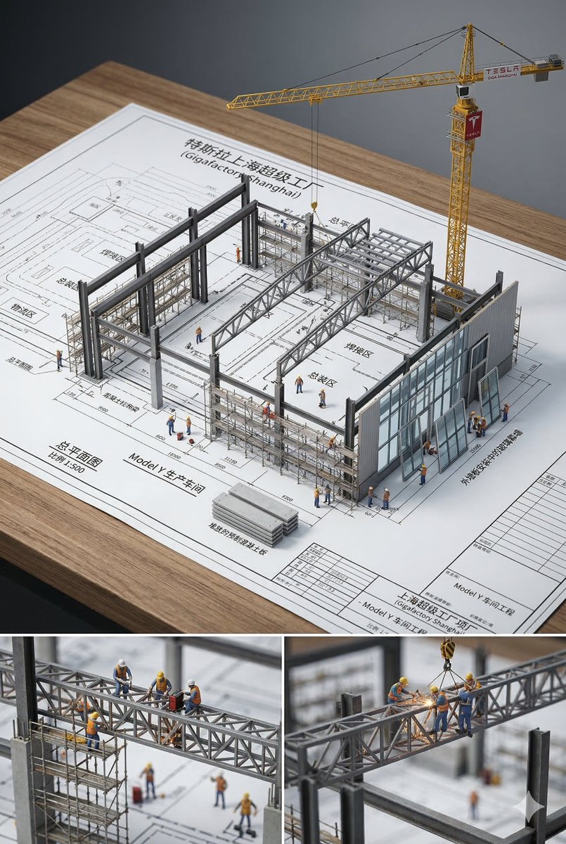Infographic / Edu Visual - 3D Architectural Diorama Blueprint - Image 1