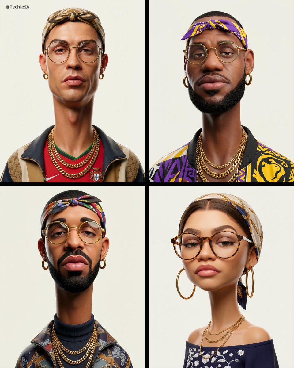Game Asset - 3D Stylized Caricature Fashion Portrait - Image 1
