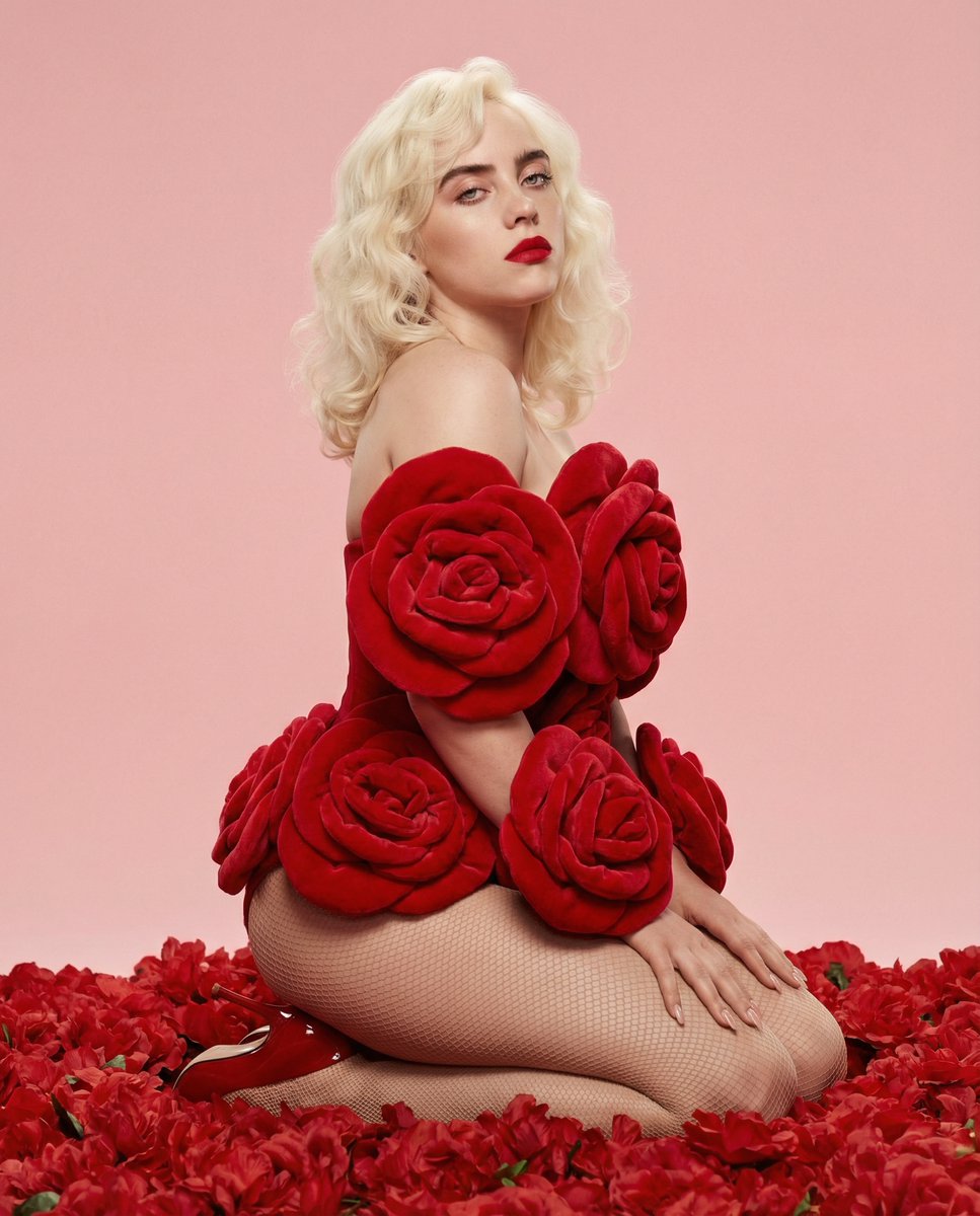 Profile / Avatar - Red Rose Glamour Fashion Editorial - Image 1