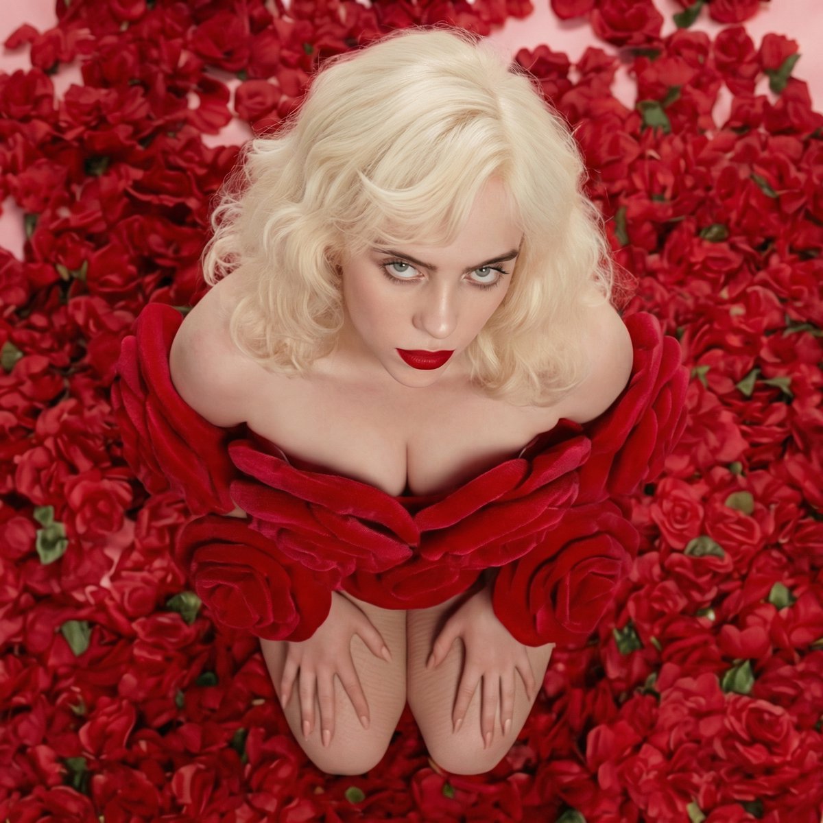 Profile / Avatar - Red Rose Glamour Fashion Editorial - Image 3