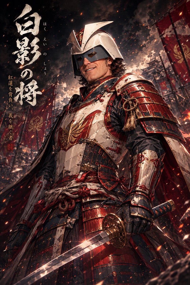 Samurai Armor Character Transformation example 4