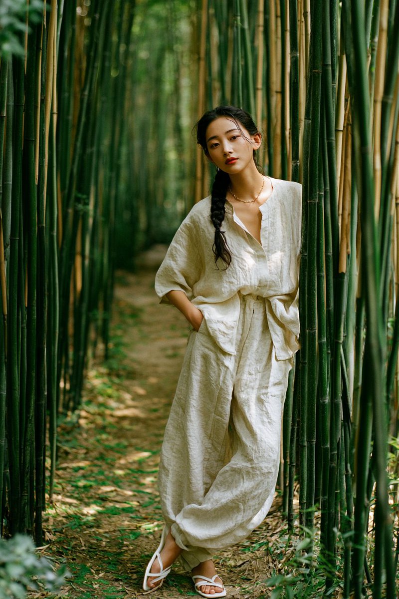 Social Media Post - Suzhou Garden Bamboo Path Portrait - Image 2