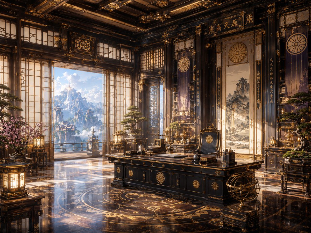 YouTube Thumbnail - NeoNippon Imperial Throne Hall - Image 2