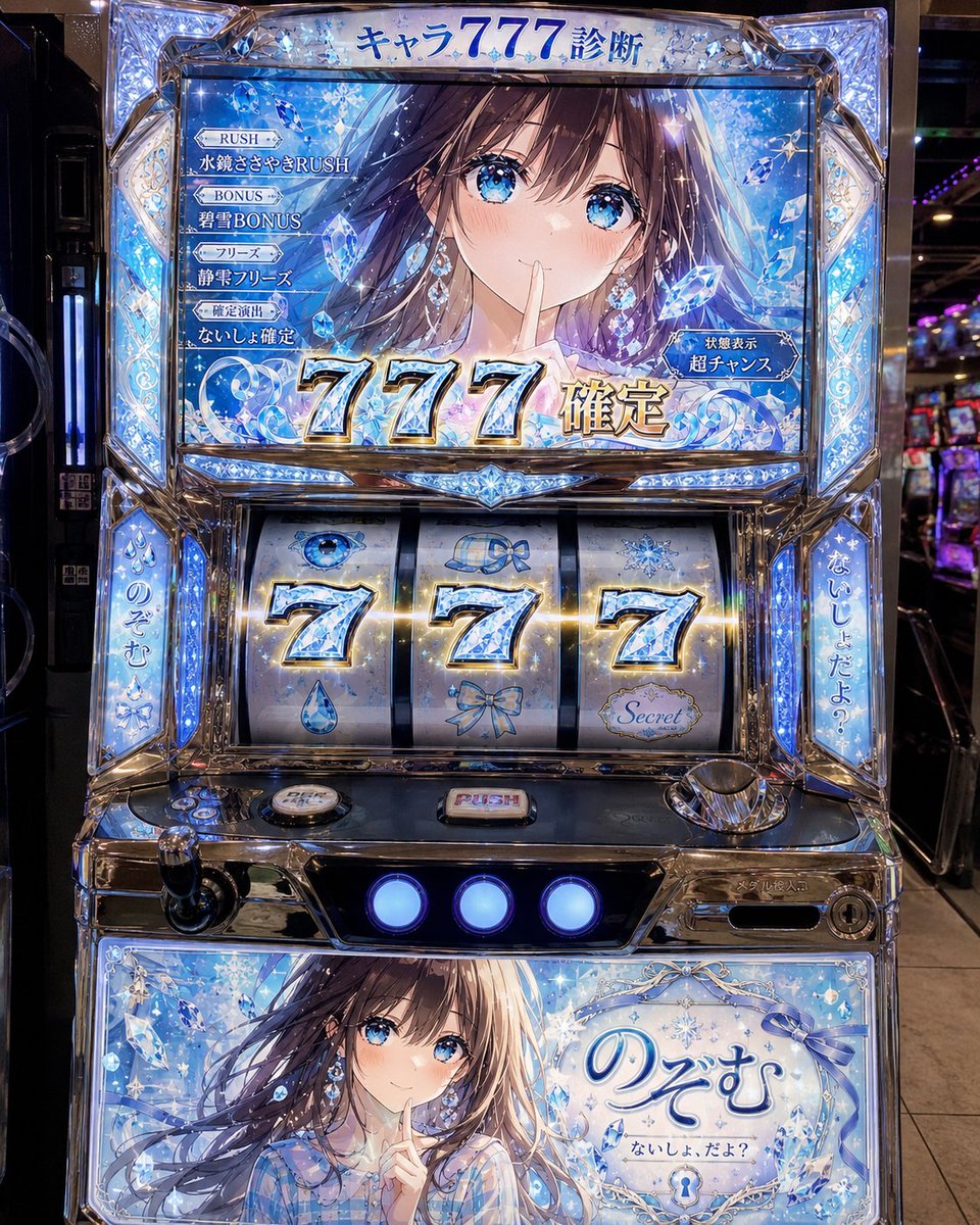 Kawaii Character 777 Slot Machine example 4