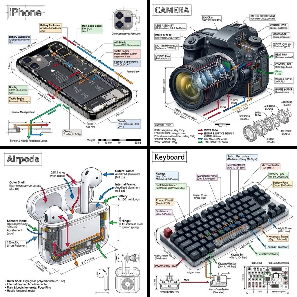 Infographic / Edu Visual - Engineering Product Infographic Design - Image 1