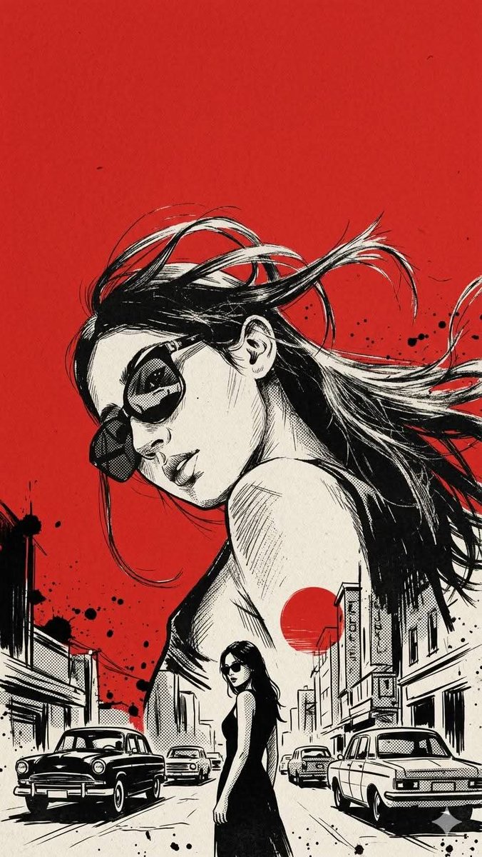 Comic / Storyboard - Vintage Noir Ink Illustration - Image 3