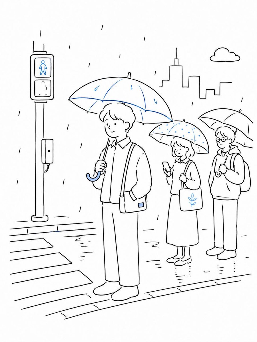 Minimalist Urban Vector Illustration example 3