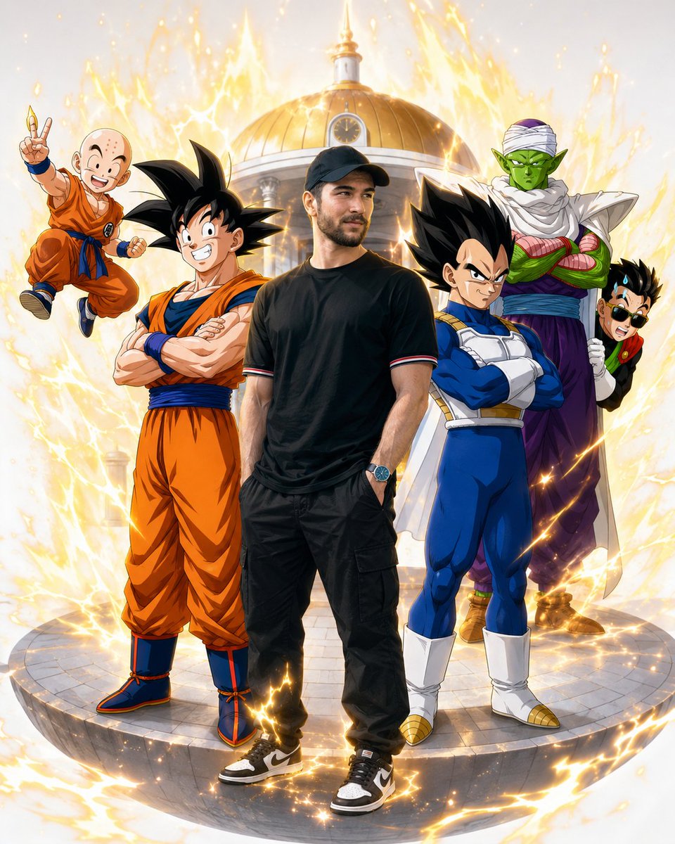 Dragon Ball Z 提示词：