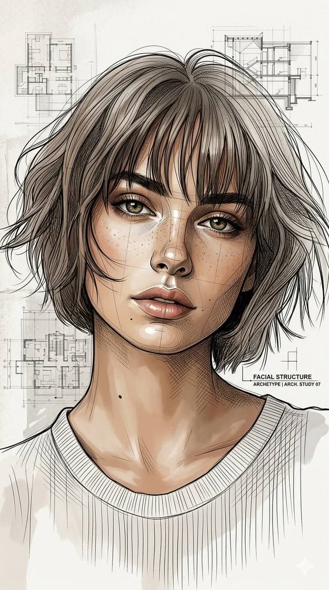 Profile / Avatar - Architectural Ink Digital Portrait - Image 2