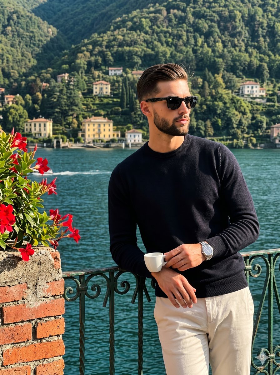 Social Media Post - Italian Riviera Vacation Portrait - Image 1