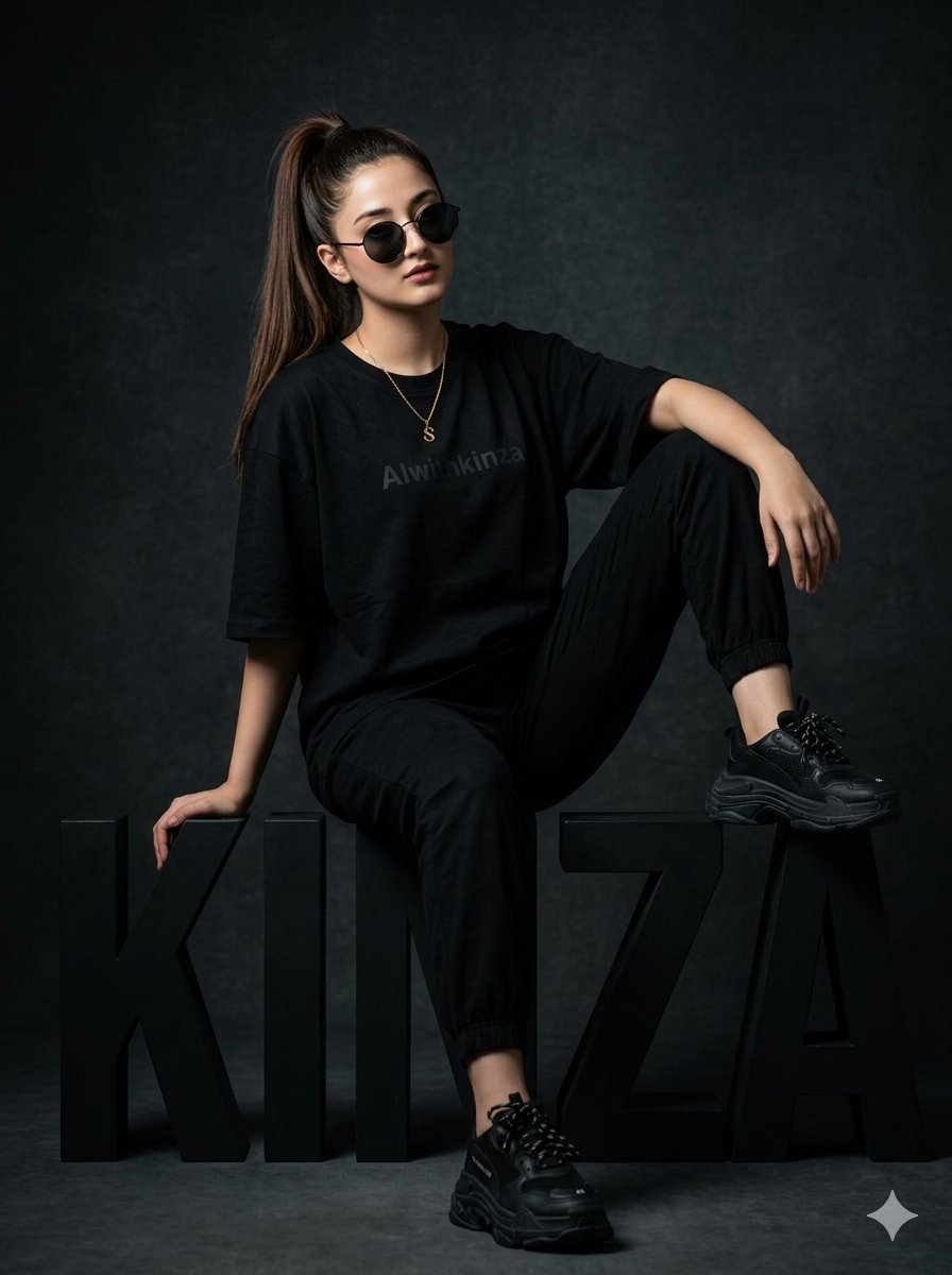 Product Marketing - Fashion Editorial 3D Block Letter Shot - Image 1