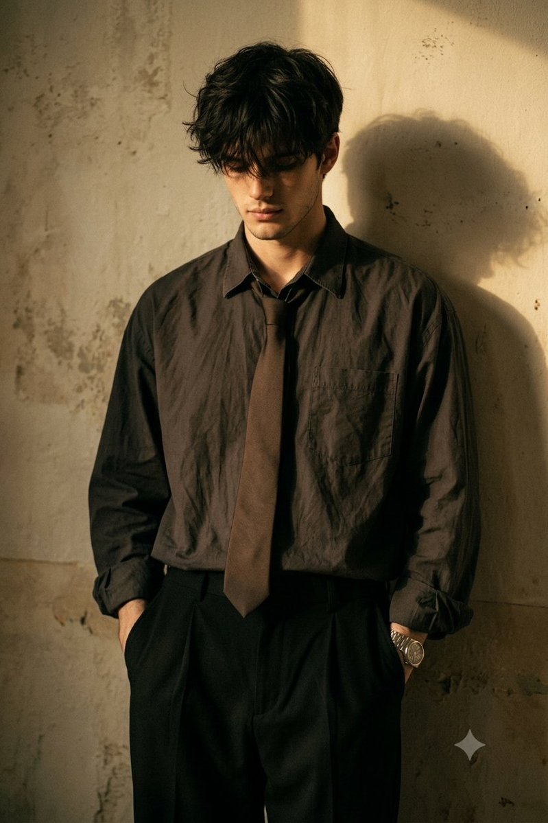 Social Media Post - Moody Cinematic Male Portrait - Image 1