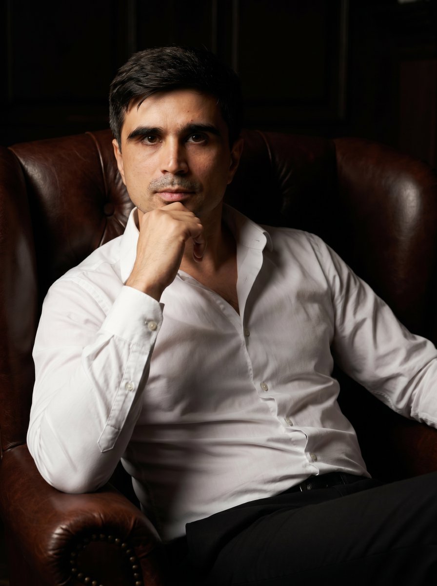 Profile / Avatar - Professional Executive Portrait in Armchair - Image 1