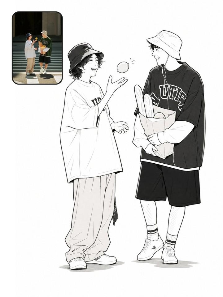 Comic / Storyboard - Photo to Manga Art Transformation - Image 3