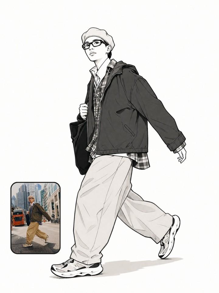 Comic / Storyboard - Photo to Manga Art Transformation - Image 1
