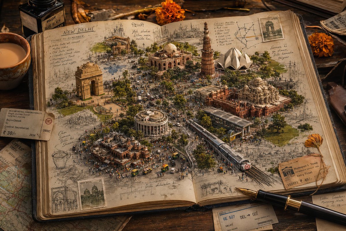 Infographic / Edu Visual - 3D Notebook World Travel Poster - Image 2