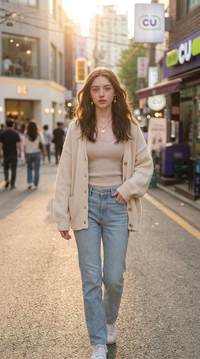Profile / Avatar - Korean Casual Fashion Portrait - Image 2