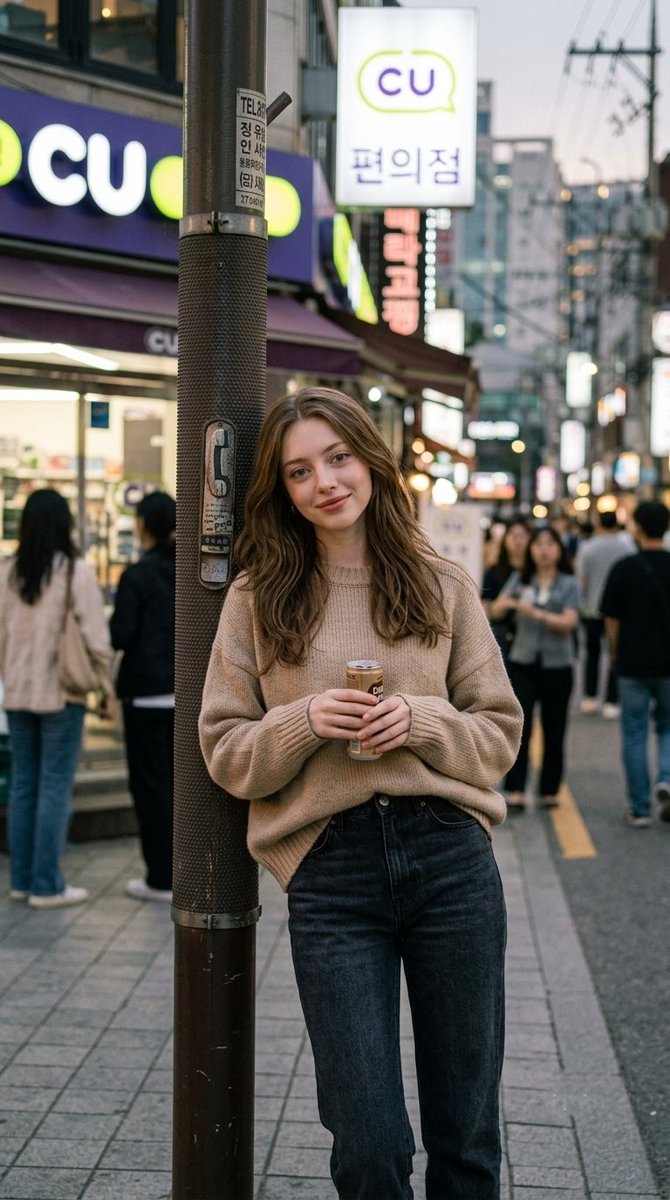 Profile / Avatar - Korean Casual Fashion Portrait - Image 1