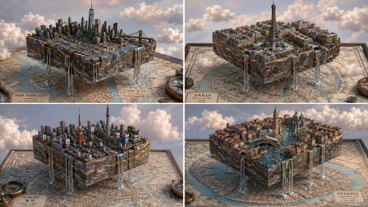 Game Asset - Isometric Magma Damascus Steel Cities - Image 1