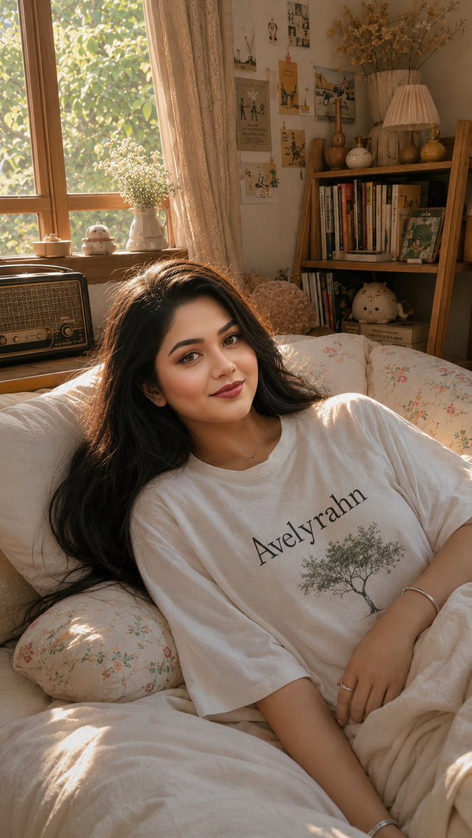 Profile / Avatar - Cozy Japanese Bedroom Portrait - Image 1