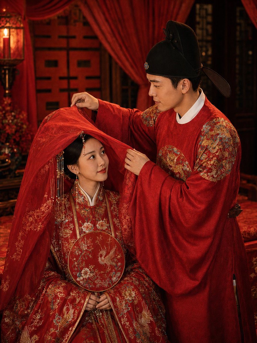 Social Media Post - Ming Dynasty Hanfu Wedding Portraits - Image 3