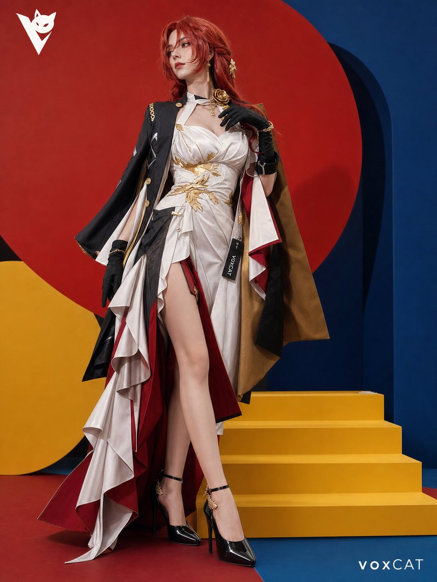 Bauhaus Style Fashion Editorial Poster example 2