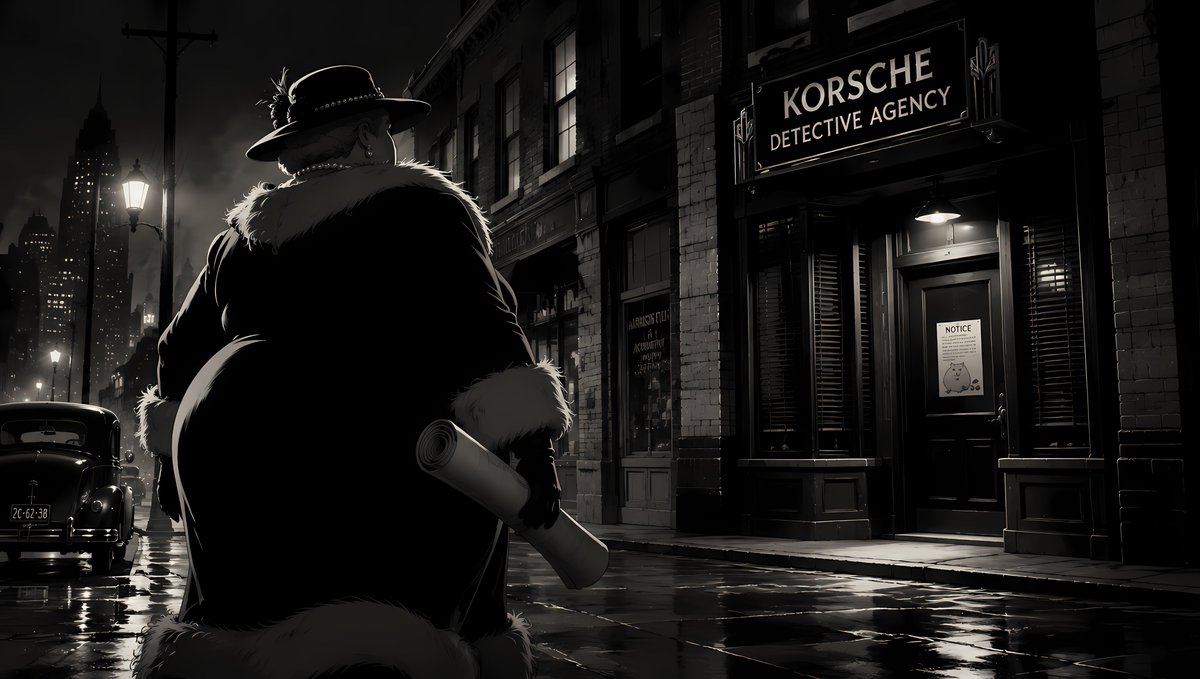 Comic / Storyboard - Noir Detective Agency Street - Image 1