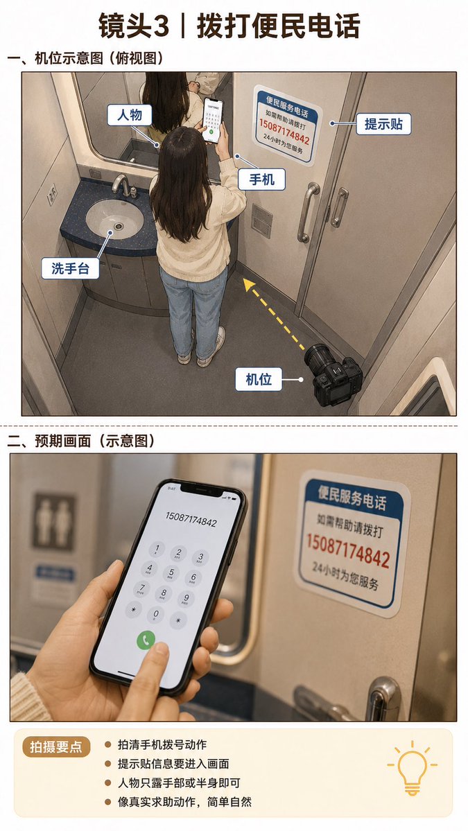 Infographic / Edu Visual - High-Speed Train Filming Storyboard - Image 2