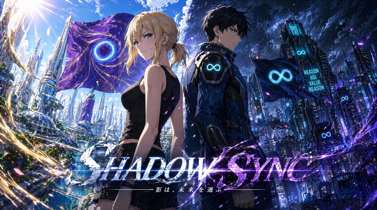 YouTube Thumbnail - Shadow Sync Anime Key Visual - Image 1