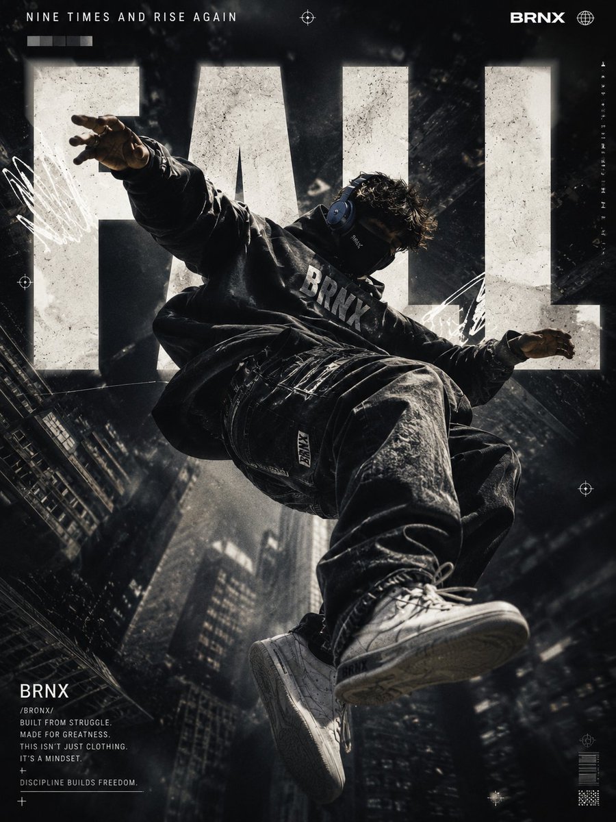 Product Marketing - Streetwear Floating Poster Design - Image 2