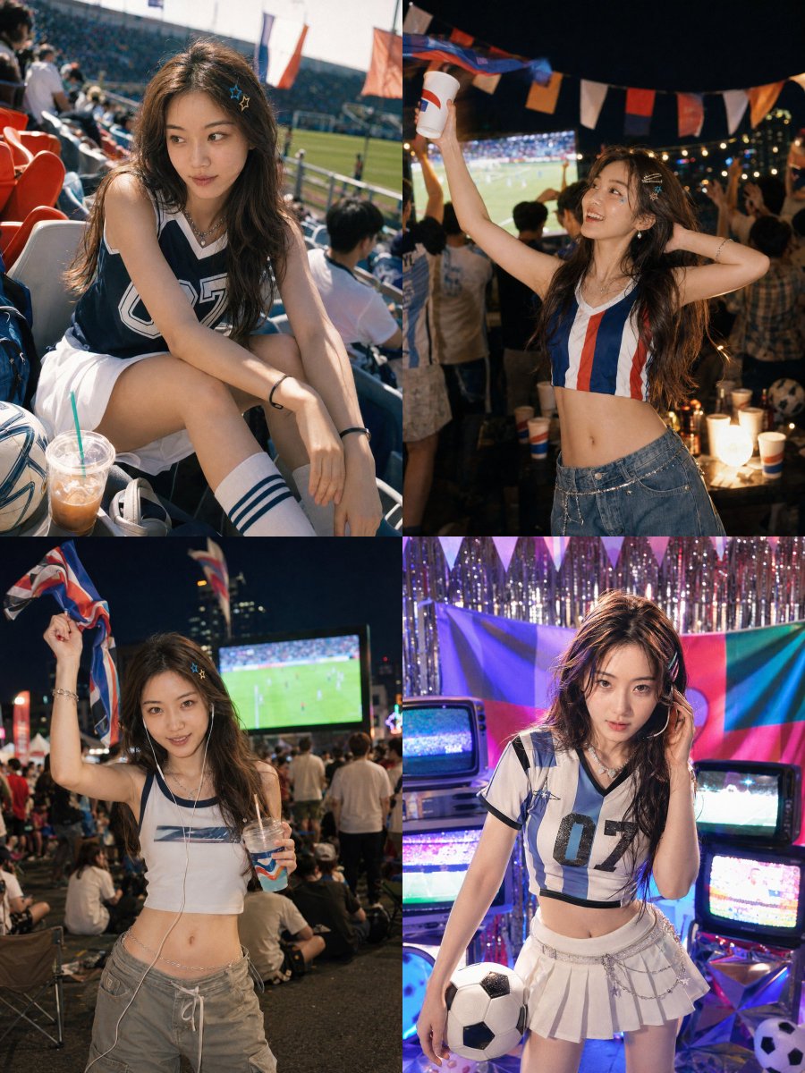 Profile / Avatar - Detailed Summer World Cup Kpop Portrait Series - Image 2