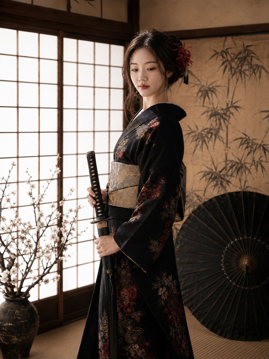 Profile / Avatar - Yakuza Heiress Japanese Style Portrait Set - Image 2
