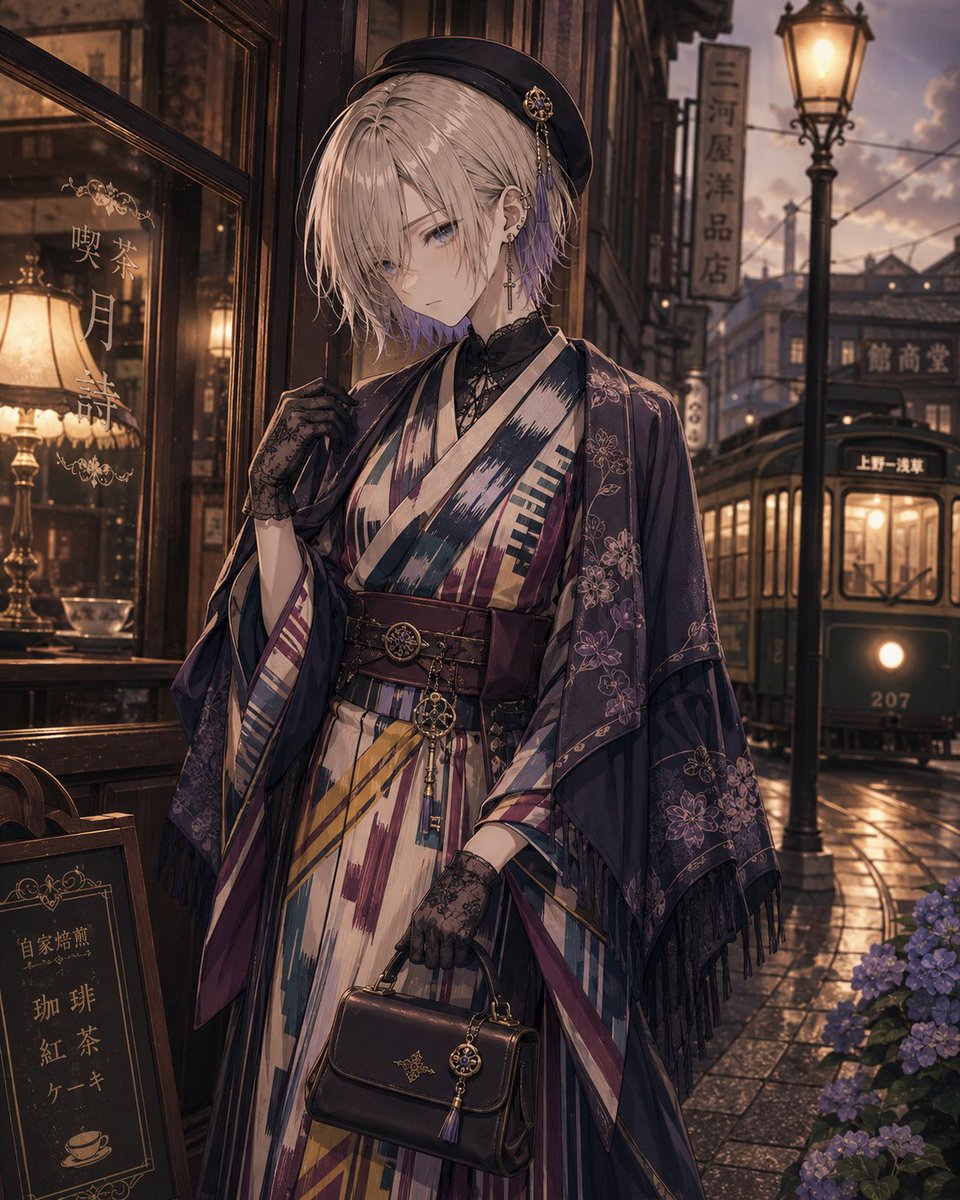 昭和摩登铭仙和服时尚