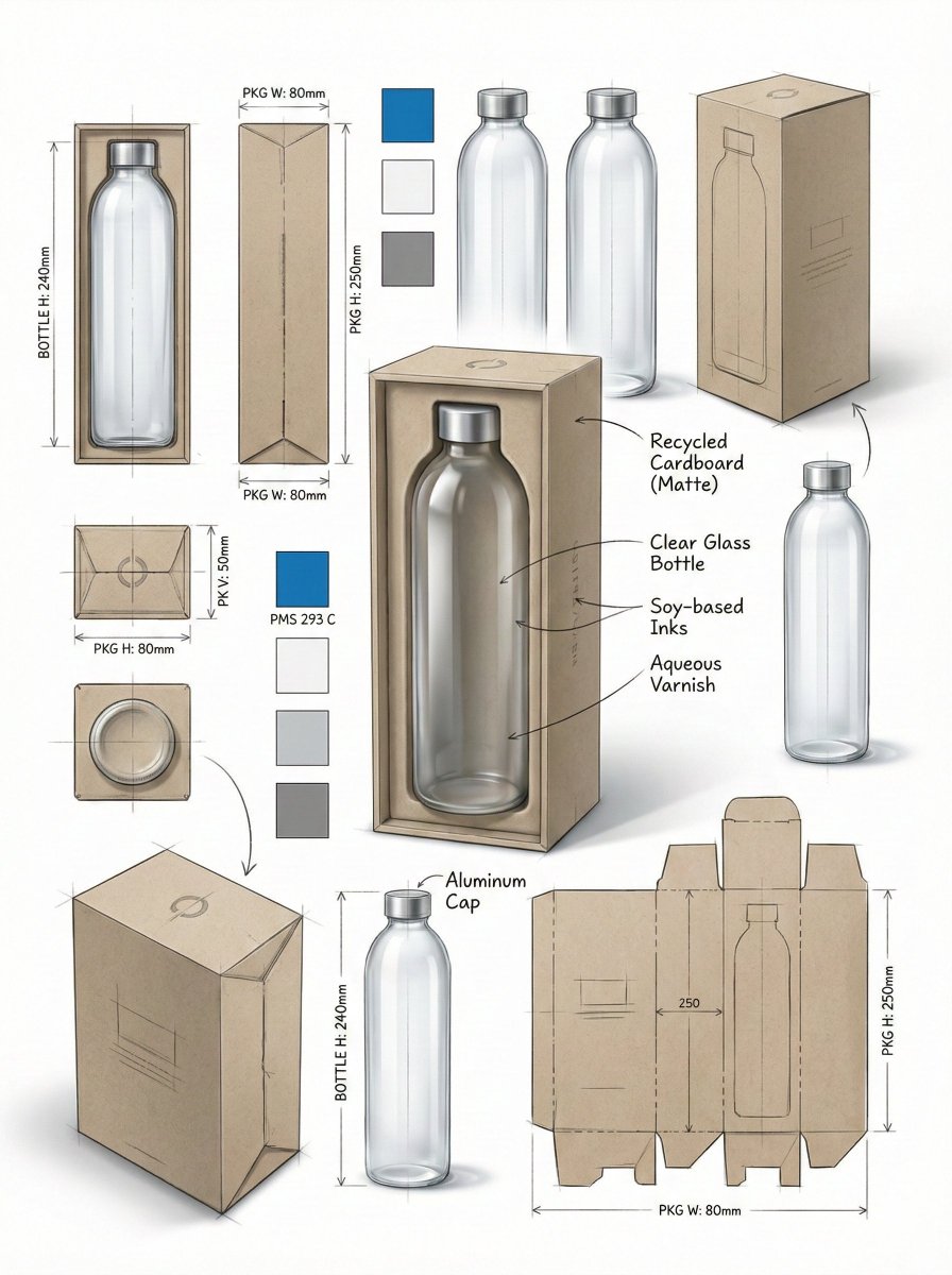 Infographic / Edu Visual - Industrial Packaging Design Sheet - Image 2