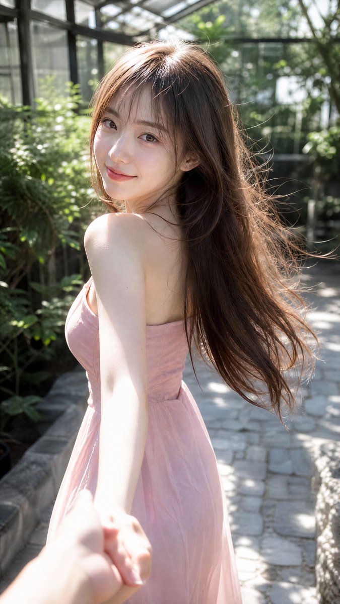 Cinematic Summer Portrait of an East Asian Woman example 2