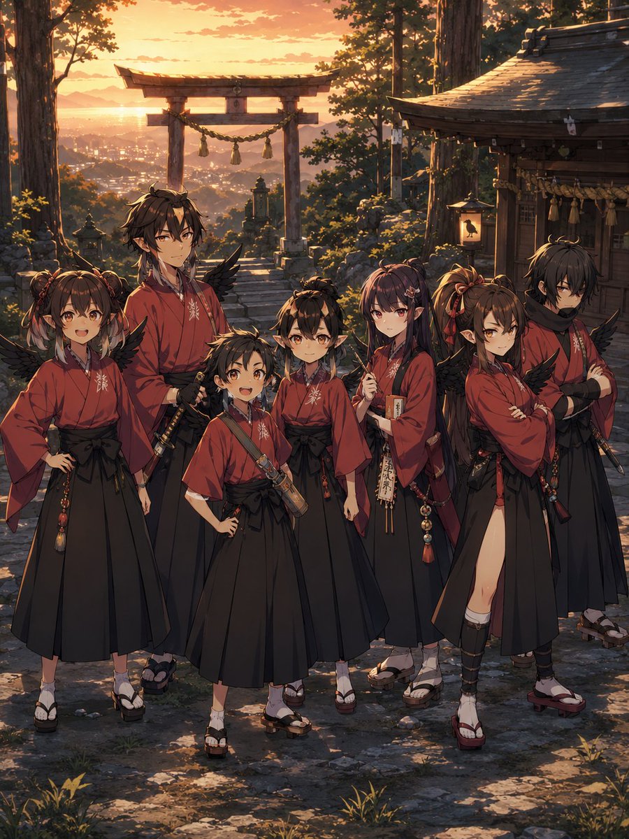 乌天狗神社组合