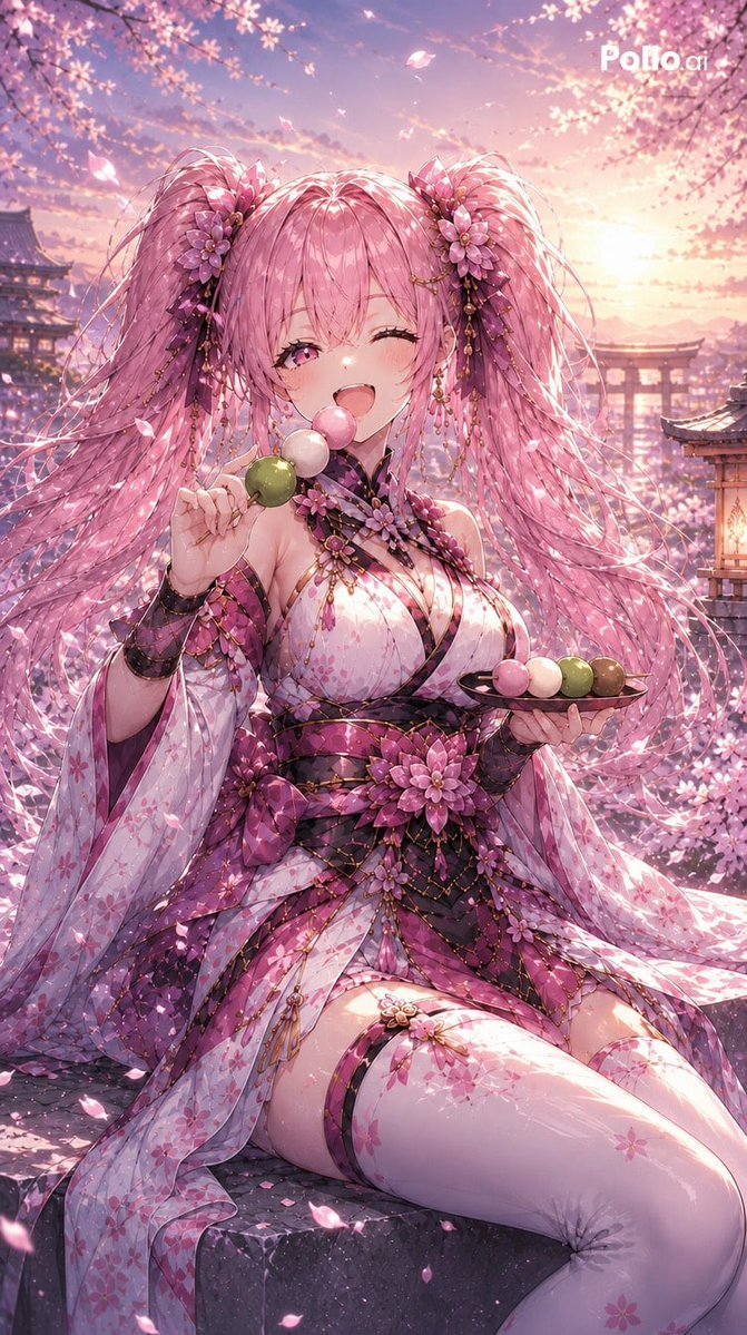 Sakura Kunoichi Dango Portrait