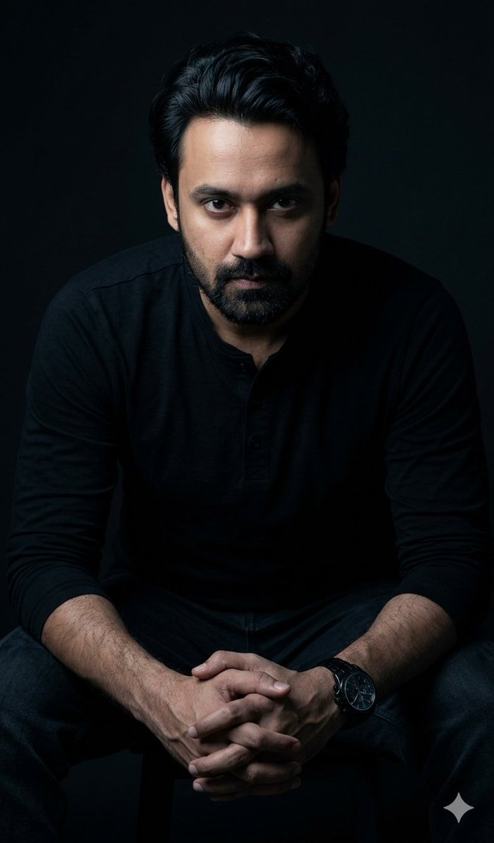 Sample output image for Powerful Studio Portrait with Low-Key Lighting