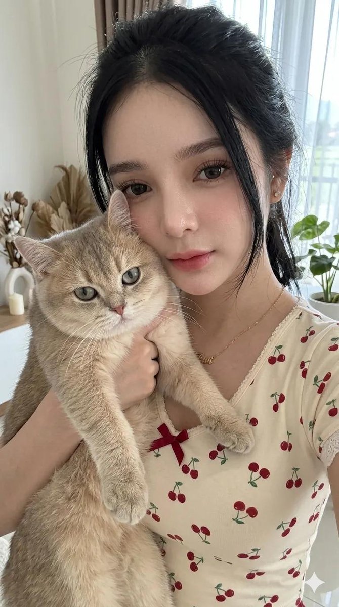 E-commerce Main Image - Realistic Asian Woman Loungewear Portrait - Image 2