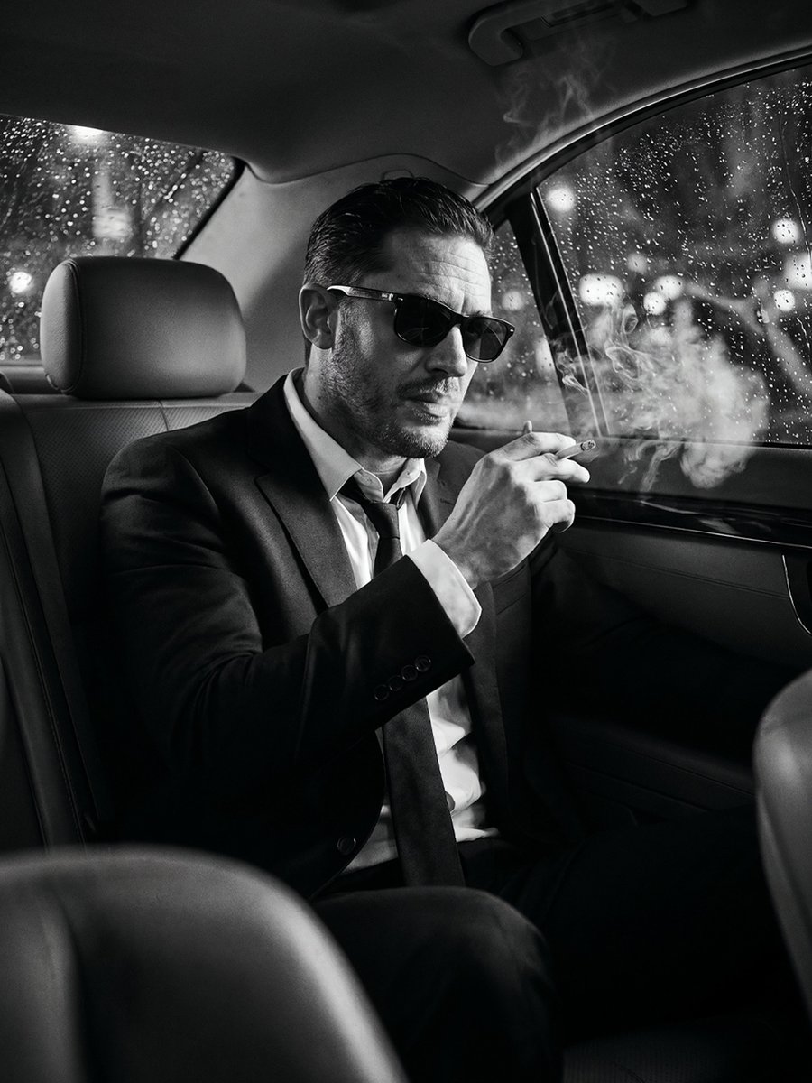 Sample output image for Cinematic Noir Luxury Car Portrait