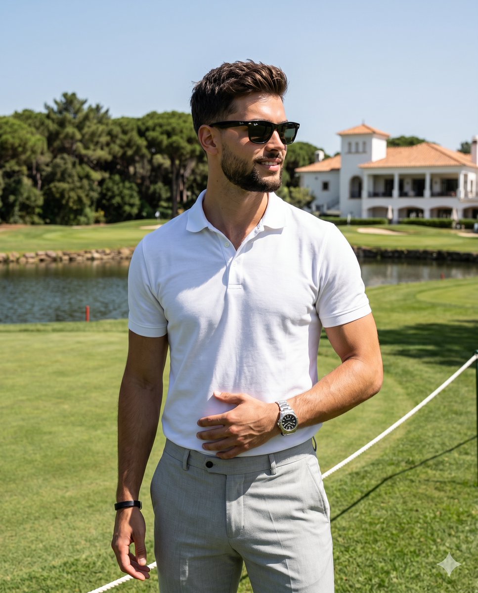 Sample output image for Luxury Golf Course Fairway Portrait